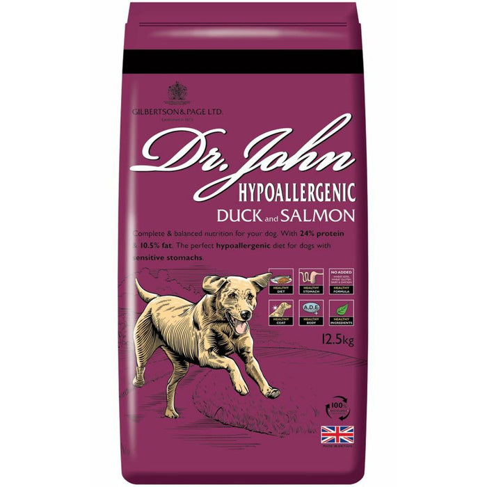 Fodder Dr.John Salmon Duck 12,7 KG 12,5 Kg