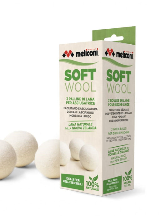 Dryer accessory Meliconi SOFT WOOL 621026 wool balls - Препарати и аксесоари<<<Перални и Сушилни машини<<<Домакински