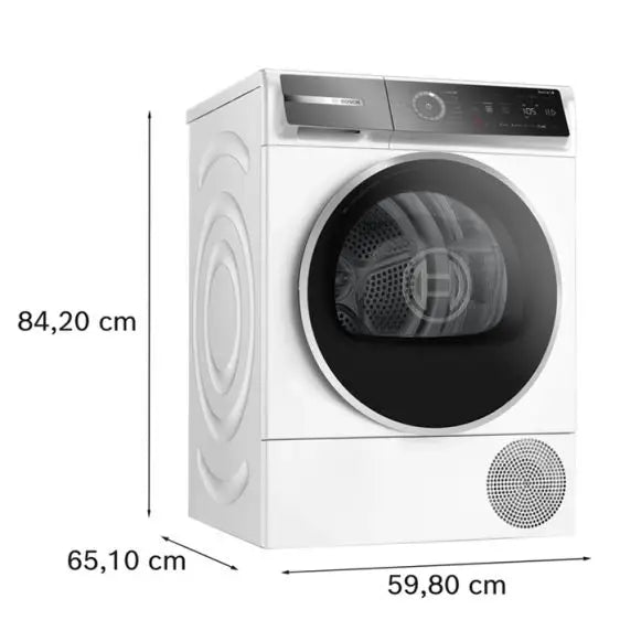 Dryer BOSCH WQB246CNBY 9 kg Heat pump Auto Dry SelfCleaning Condenser - Сушилни с термопомпа<<<Сушилни<<<Едра бяла