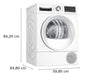 Dryer BOSCH WQG14590BY 9 kg Heat pump SelfCleaning Iron Assist - Сушилни<<<BOSCH сушилни<<<BOSCH<<<PolyComp&&&Сушилни с