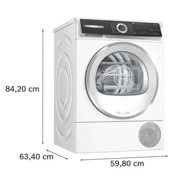 Dryer BOSCH WQH245B4BY 9 kg Heat pump SelfCleaning Condenser C - Сушилни с термопомпа<<<Сушилни<<<Едра бяла