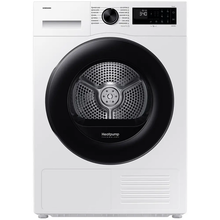 Dryer SAMSNUNG DV90DG52A0AELE 9 kg Hygiene Care Wi-Fi White - Кондензационни сушилни<<<Сушилни<<<Едра бяла