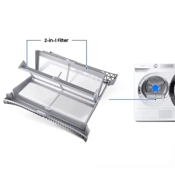 Dryer SAMSUNG DV90T6240LX/S7 9 kg OptimalDry AI Control - Сушилни с термопомпа<<<Сушилни<<<Едра бяла