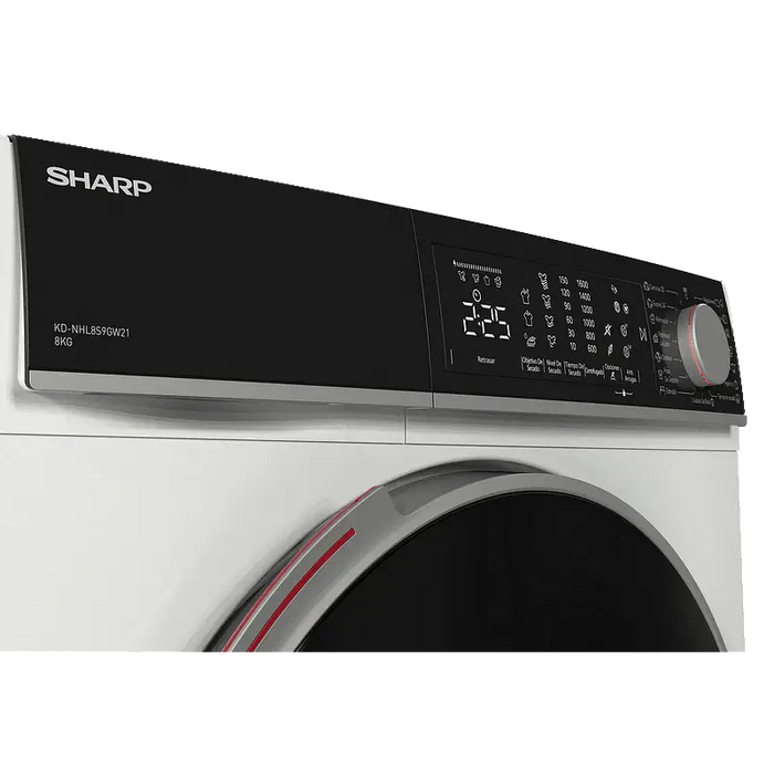 Dryer Sharp KD-NHL8S9GW21*** 8 kg E White E - Сушилни<<<Домакински електроуреди<<<ZoraSite&&&Сушилни<<<Домакински