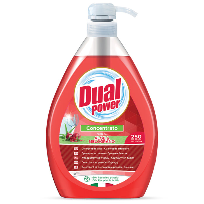 DISHWASHER ALOE AND POMEGRANATE 1 L DUAL