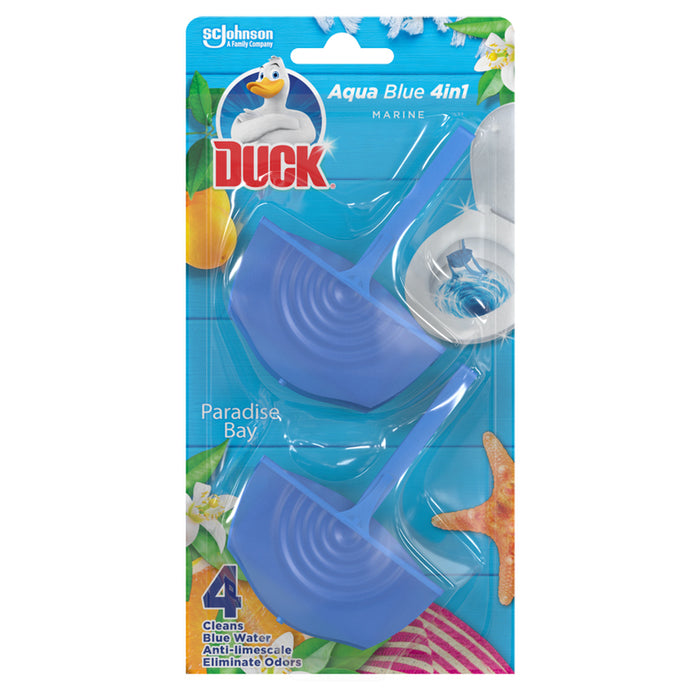 TOILET BLOCK 1+1 PARADISE BAY DUCK AQUA BLUE