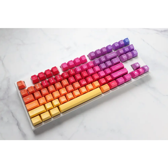 Ducky Afterglow Mechanical Keyboard Caps 108-Keycap Set ABS Double-Shot US Layout - Геймърски аксесоари<<<Геймърска