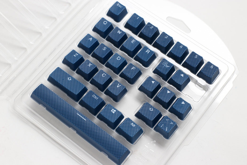 Ducky Navy 31-Keycap Set Rubber Backlit Double-Shot US Layout Mechanical Keyboard Caps