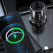Dudao 3in1 USB car charger 3,4 A built-in cable Lightning / USB Type C / micro USB black (R5ProN black) - Cell phone