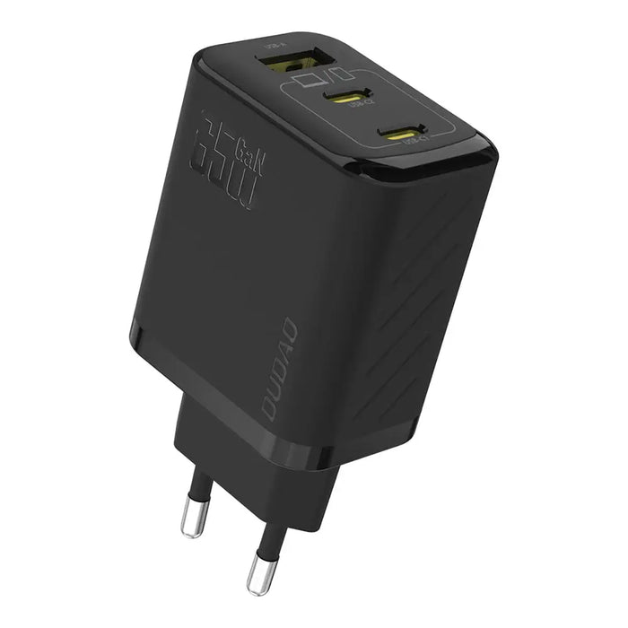 Dudao A29 65W GaN Wall Charger 2 x USB-C + 1 x USB-A - Black - Cell phone USB charger<<<HurtelXML