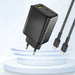 Dudao A29 65W GaN Wall Charger 2 x USB-C + 1 x USB-A - Black - Cell phone USB charger<<<HurtelXML