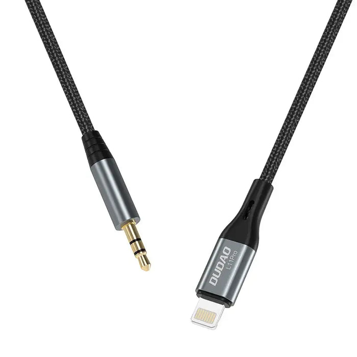 Dudao audio cable Lightning - mini jack 3.5mm 1m gray (L11PRO) - Audio cables<<<HurtelXML