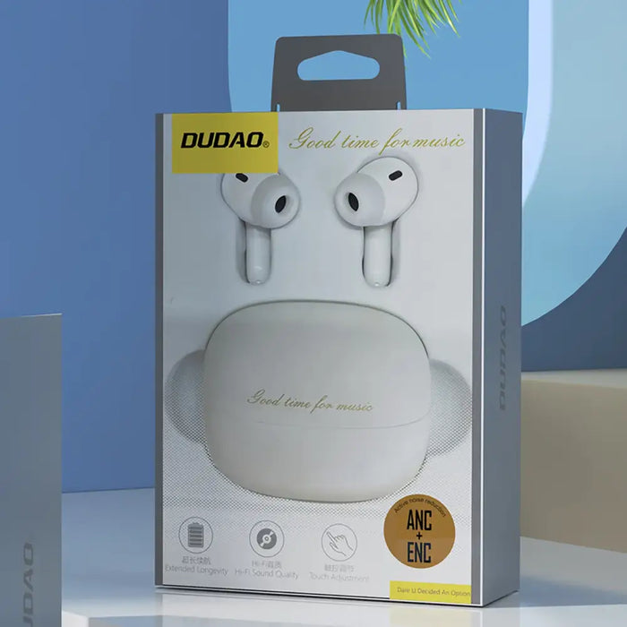 Dudao Bluetooth earphones Dudao U21_White - Headphones and speakers<<<HurtelXML