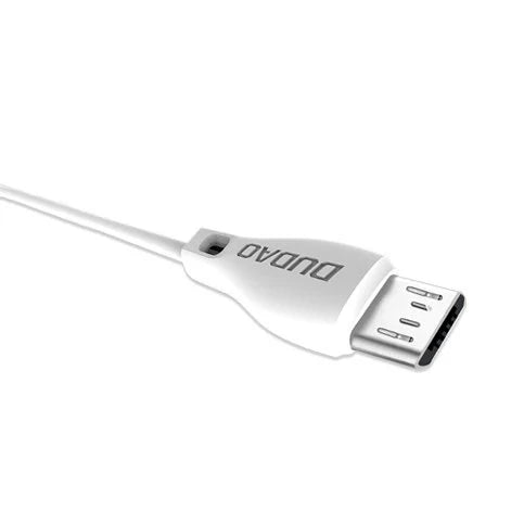 Dudao cable micro USB cable 2.4A 1m white (L4M 1m white) - Cell phone cables<<<HurtelXML