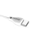 Dudao cable USB Type C 2.1A 2m white (L4T 2m white) - Cell phone cables<<<HurtelXML