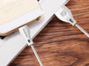 Dudao cable USB Type C 2.1A 2m white (L4T 2m white) - Cell phone cables<<<HurtelXML