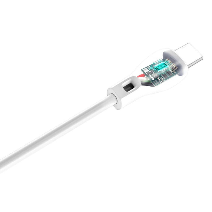 Dudao cable USB Type C 2.1A 2m white (L4T 2m white) - Cell phone cables<<<HurtelXML