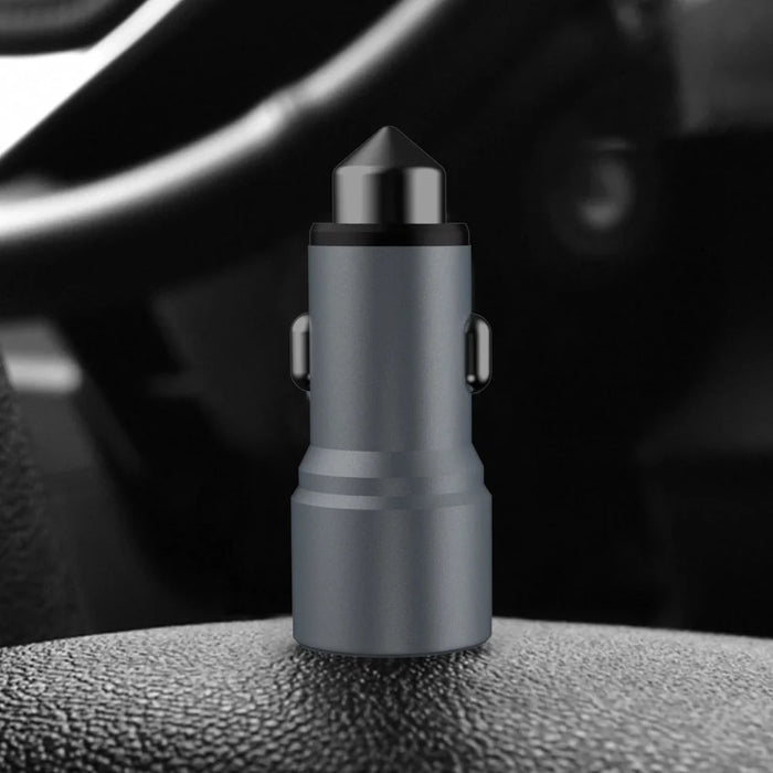Dudao car charger 2x USB 3.1A gray (R5 gray) - Cell phone USB charger<<<HurtelXML