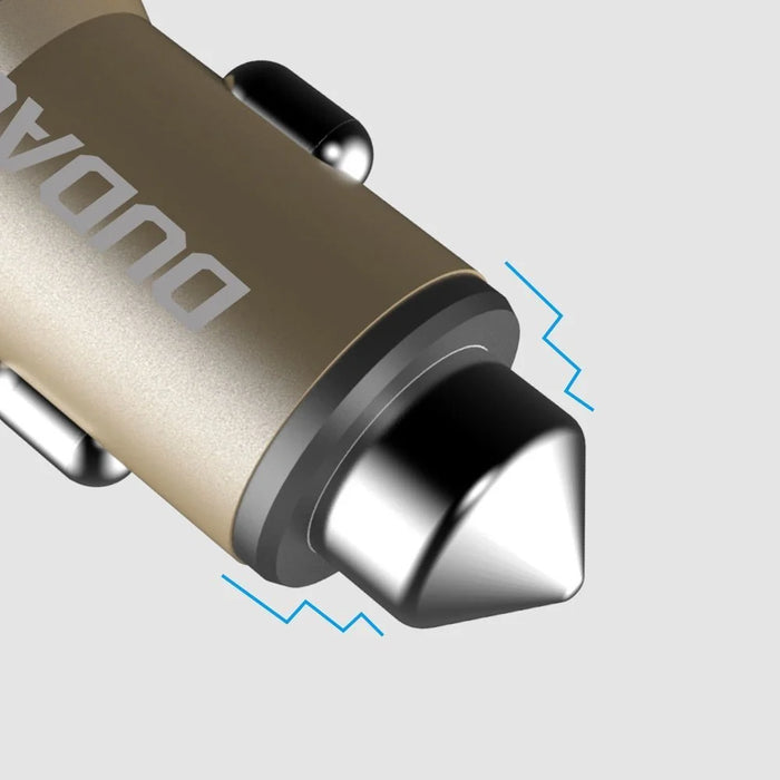 Dudao car charger 2x USB 3.1A gray (R5 gray) - Cell phone USB charger<<<HurtelXML