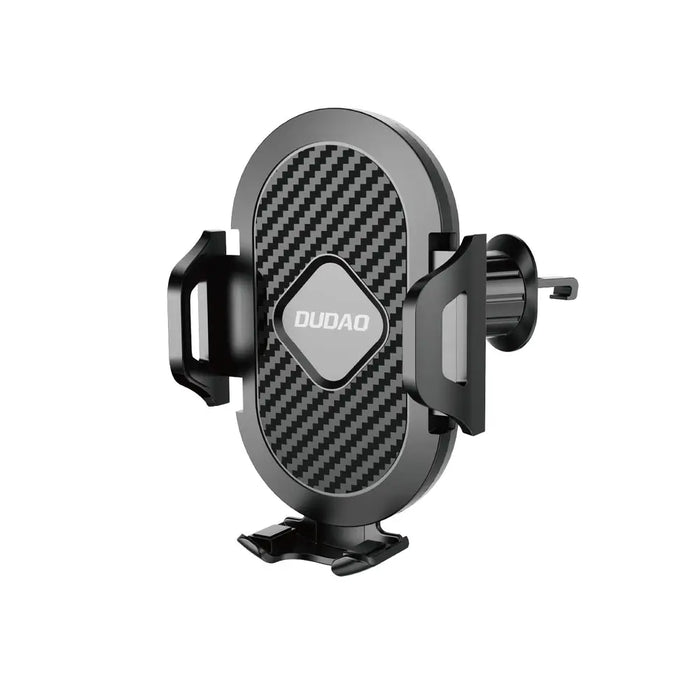 Dudao F2+ smartphone holder for air vent clamp - black - Cell phone holders<<<HurtelXML