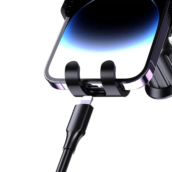Dudao F5N+ smartphone holder with suction cup gravity - black - Cell phone holders<<<HurtelXML