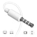 Dudao in-ear wired mini jack 3.5mm headset white (X10S white) - Headphones and speakers<<<HurtelXML