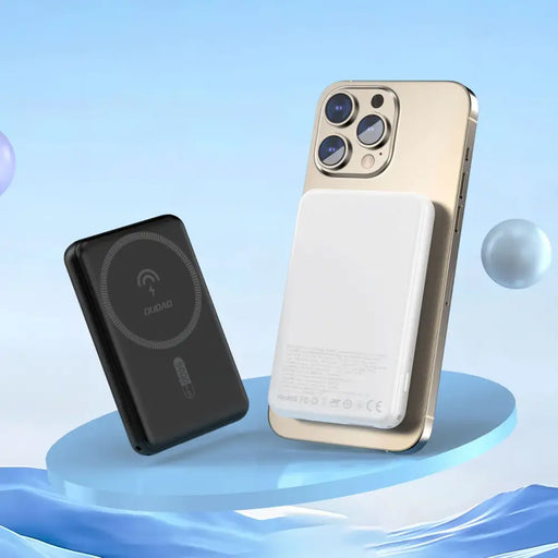 Dudao K14S USB-A / USB-C / MagSafe wireless powerbank 20W 5000mAh - white - Powerbanks<<<HurtelXML