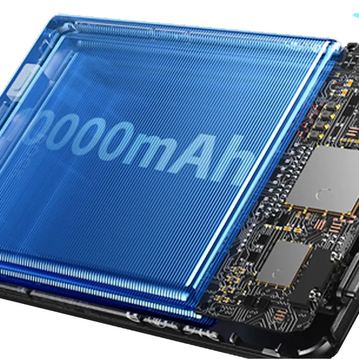 Dudao K29 10000mAh PD 20W MagSafe Powerbank with Metal Case Stand and Built-in USB-C/ Lightning Cables - Silver