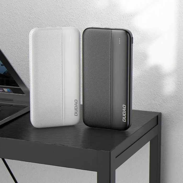 Dudao K4S powerbank 2x USB Type A 10000mAh 5V / 2A white - Powerbanks<<<HurtelXML