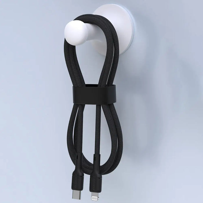 Dudao L9X 30W USB-C - Lightning Cable 2m - Black - Cell phone cables<<<HurtelXML