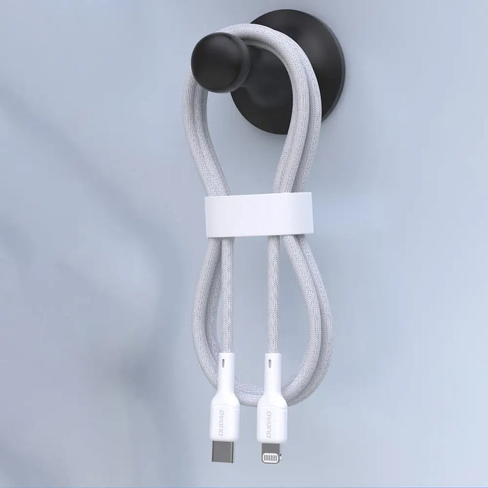 Dudao L9X 30W USB-C - Lightning Cable 2m - White - Cell phone cables<<<HurtelXML