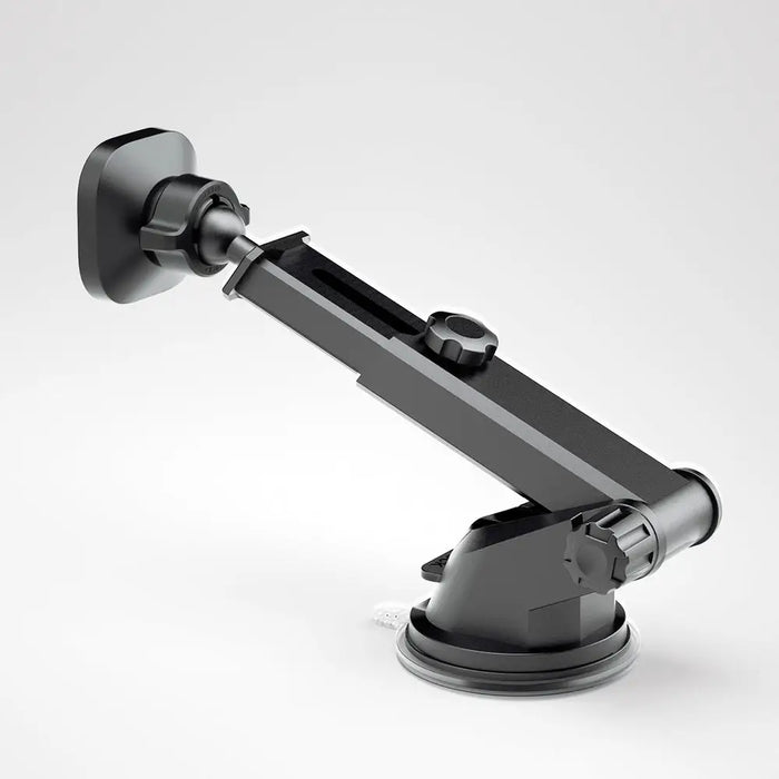 Dudao magnetic car phone holder with telescopic arm black (F6Max) - Cell phone holders<<<HurtelXML