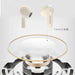 Dudao U18Pro Bluetooth 5.3 TWS wireless headphones - beige - Headphones and speakers<<<HurtelXML