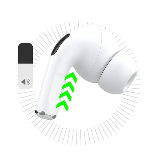 Dudao U19 in-ear TWS wireless Bluetooth 5.3 headphones with LED display - white - Headphones and speakers<<<HurtelXML