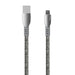 Dudao USB braided cable - micro USB 5 A 1 m gray (L3PROM gray) - Cell phone cables<<<HurtelXML
