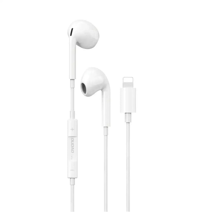 Dudao X14PROL-W1 in-ear headphones with Lightning connector white (X14PROL-W1) - Headphones and speakers<<<HurtelXML