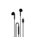 Dudao X3C In-Ear Wired USB-C Headphones 1.2m - Black - Headphones and speakers<<<HurtelXML