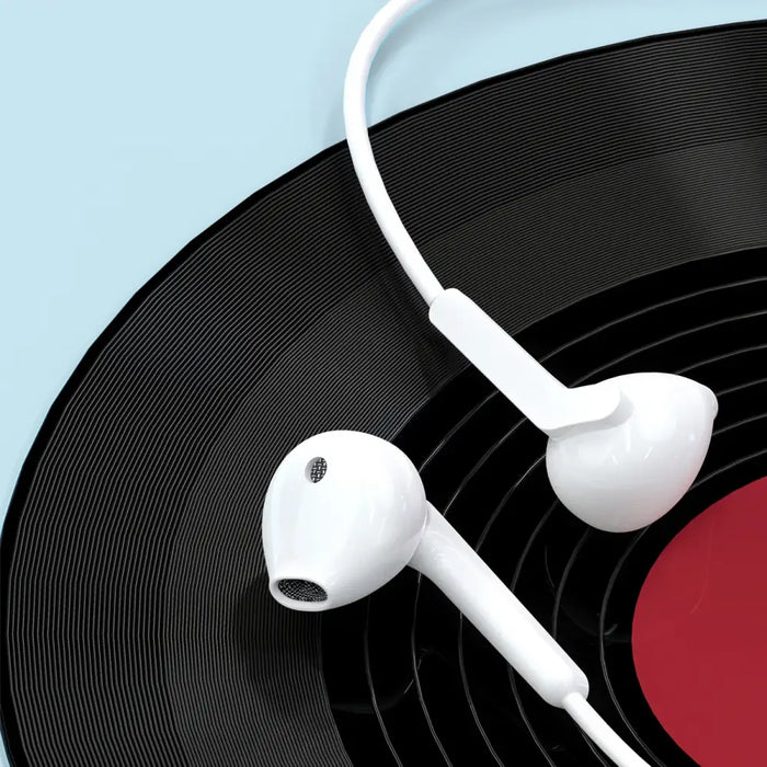 Dudao X3C In-Ear Wired USB-C Headphones 1.2m - White - Headphones and speakers<<<HurtelXML