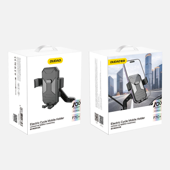 Dudao F7C+ bicycle / motorcycle phone holder - black