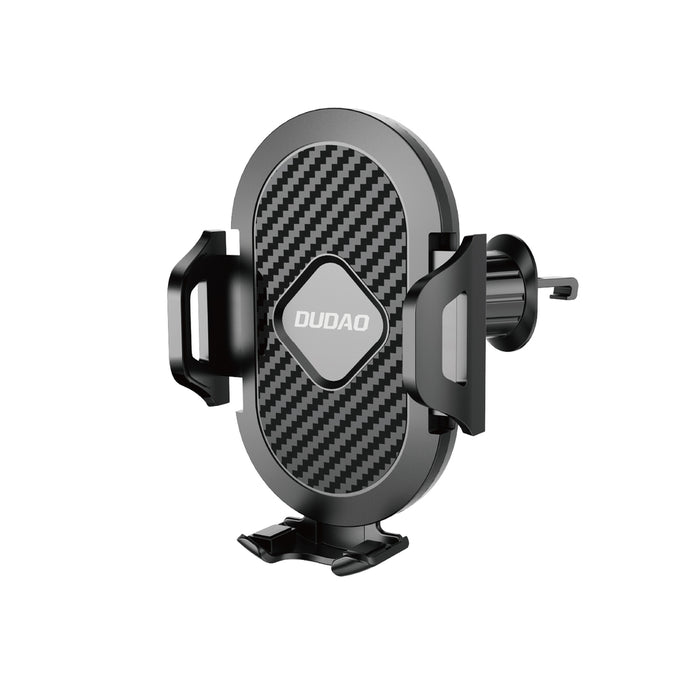 Dudao F2+ smartphone holder for air vent, clamp - black
