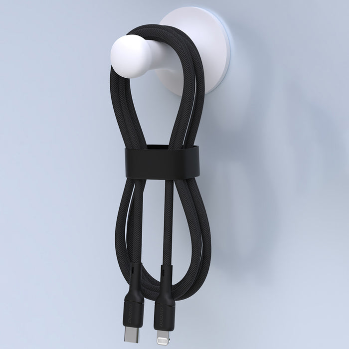 Dudao L9X 30W USB-C - Lightning Cable 2m - Black
