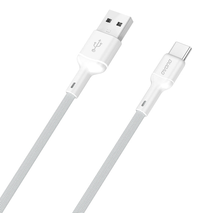 Dudao L9T 5A USB-A - USB-C Cable 1m - White