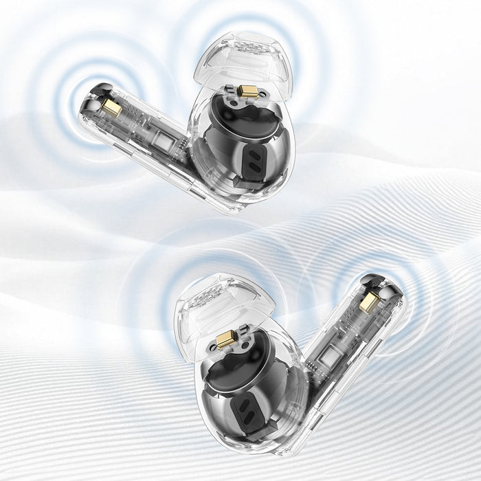 Dudao U21 TWS ANC ENC Bluetooth Wireless Headphones - Black