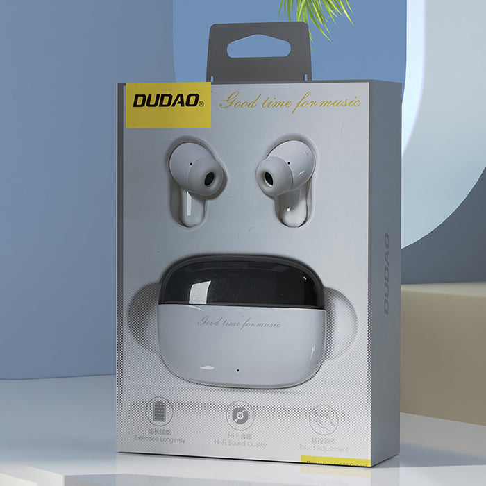 Dudao U8 Pro TWS wireless headphones - white