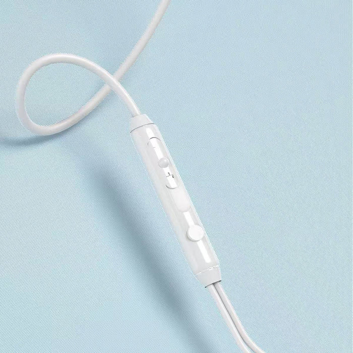 Dudao X3+ in-ear headphones, wired, 3.5mm minijack - white