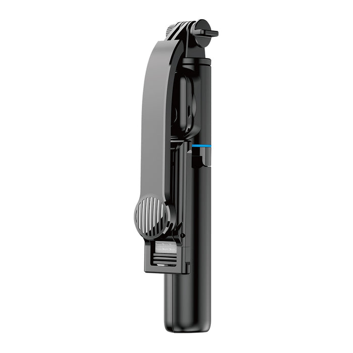 Selfie stick Dudao F18S 4-in-1 foldable tripod with remote control - black
