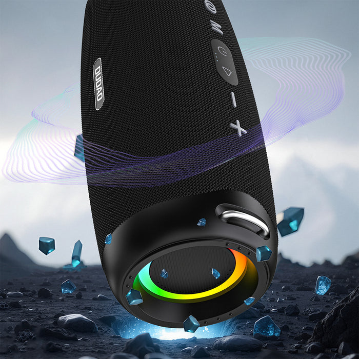 Dudao Y21Pro Wireless Speaker with RGB Backlight Bluetooth 5.3 - Black
