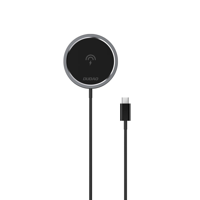 Dudao A12XS 15W MagSafe Compatible Wireless Charger - Black