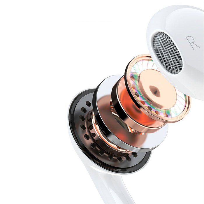 Dudao X14PROL-W1 Lightning In-Ear Headphones - White