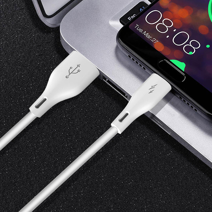 Dudao L2L USB-A / Lightning 3A Cable 2m - White